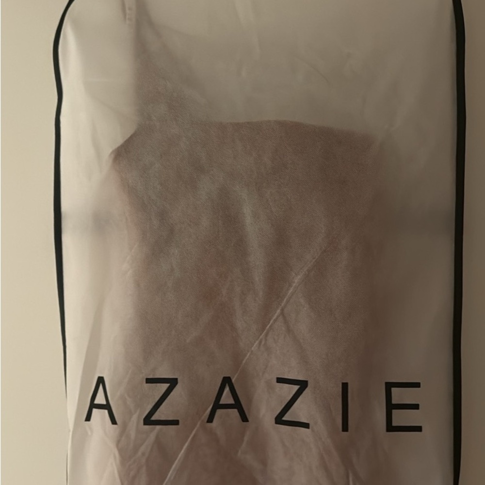 Azazie One-Shoulder Satin Dress in Rich Copper - Picture 5 of 9